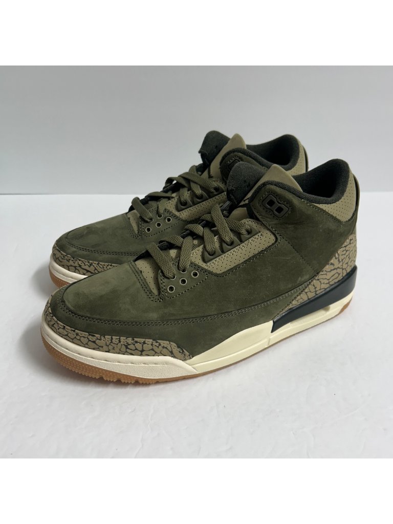 New Nike Air Jordan 3 Retro Family Affair Shoes Dn3707-202 Size 8 Green B Grade